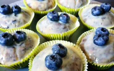 Υγιεινά muffins με βατόμουρα ιδανικά για δίαιτα!