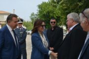 Η επίσκεψη της Όλγας Κεφαλογιάννη στη Λευκάδα και το Μεγανήσι