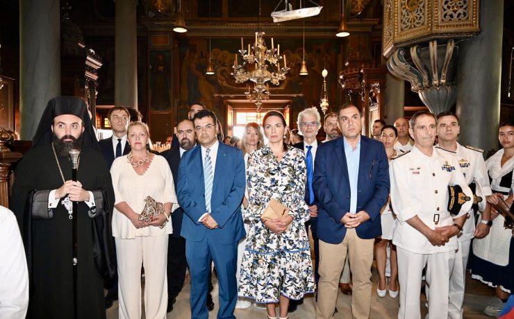 Η Υπουργός Τουρισμού Όλγα Κεφαλογιάννη στα Μιαούλεια 2025 στην Ύδρα