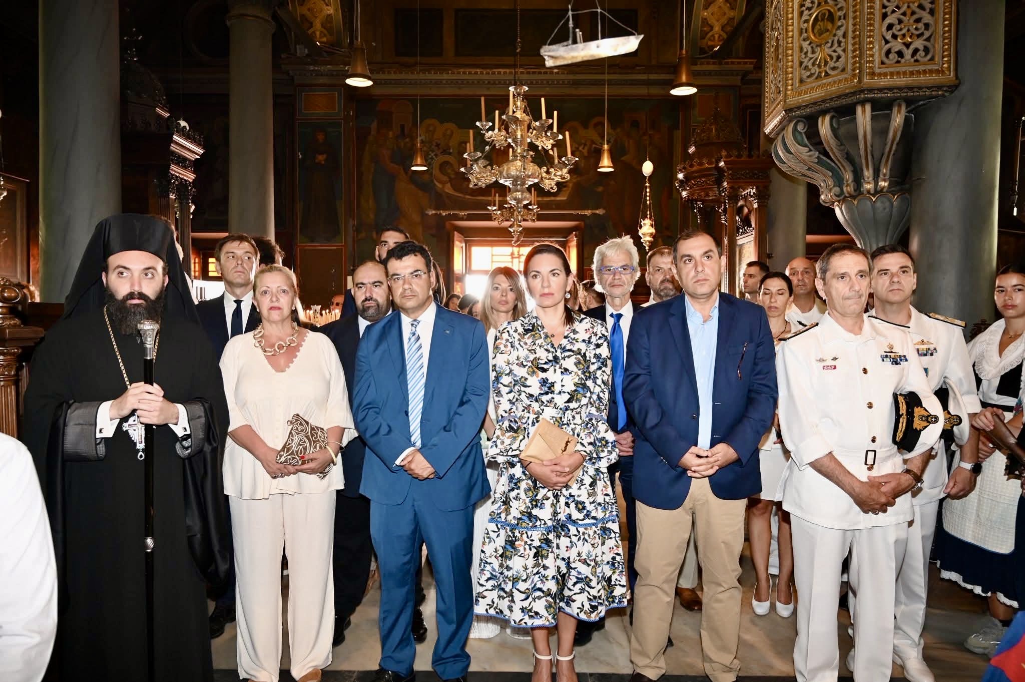 Η Υπουργός Τουρισμού Όλγα Κεφαλογιάννη στα Μιαούλεια 2025 στην Ύδρα