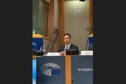 Γιάννης Χατζής από το βήμα του Ευρωπαϊκού Κοινοβουλίου: "Ευρωπαϊκά Νησιά με Υποδομές - Όχι βραχυχρόνιες μισθώσεις χωρίς όρια"