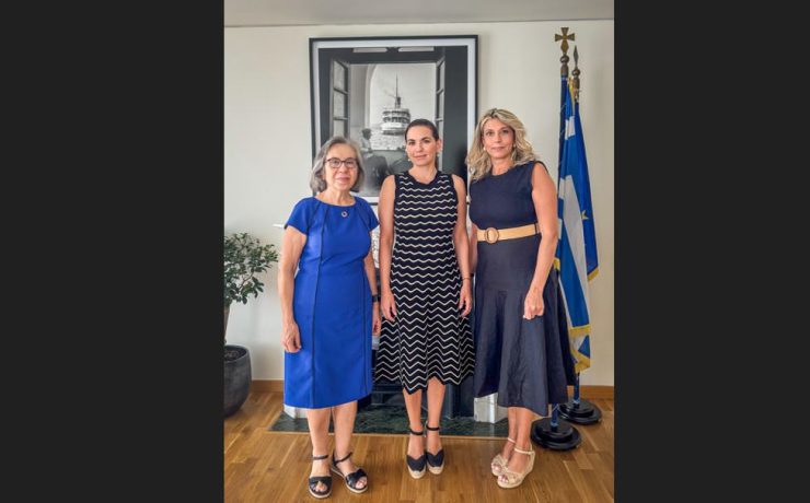 Συνάντηση της Υπουργού Τουρισμού με την Πρόεδρο του Ινστιτούτου Οδικής Ασφάλειας