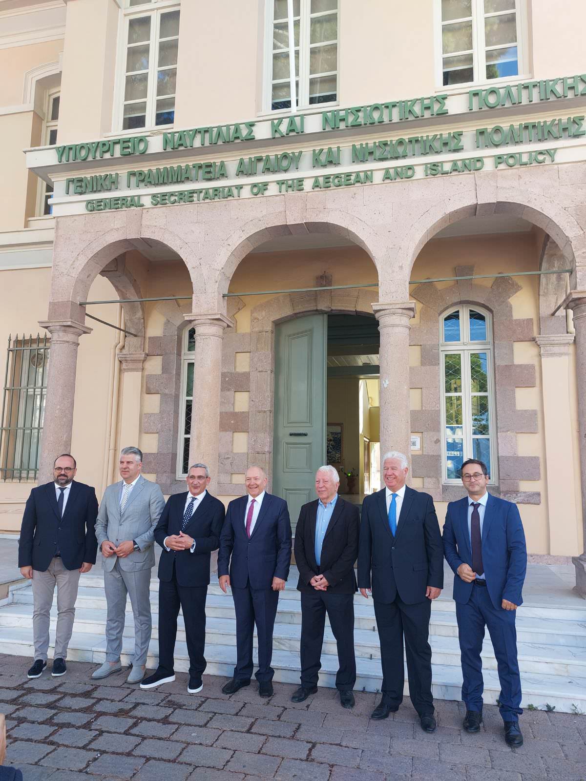 Υπεγράφη στη Λέσβο η «Διακήρυξη της Κέρκυρας» από τις Περιφέρειες Ιονίων Νήσων, Νοτίου και Βορείου Αιγαίου