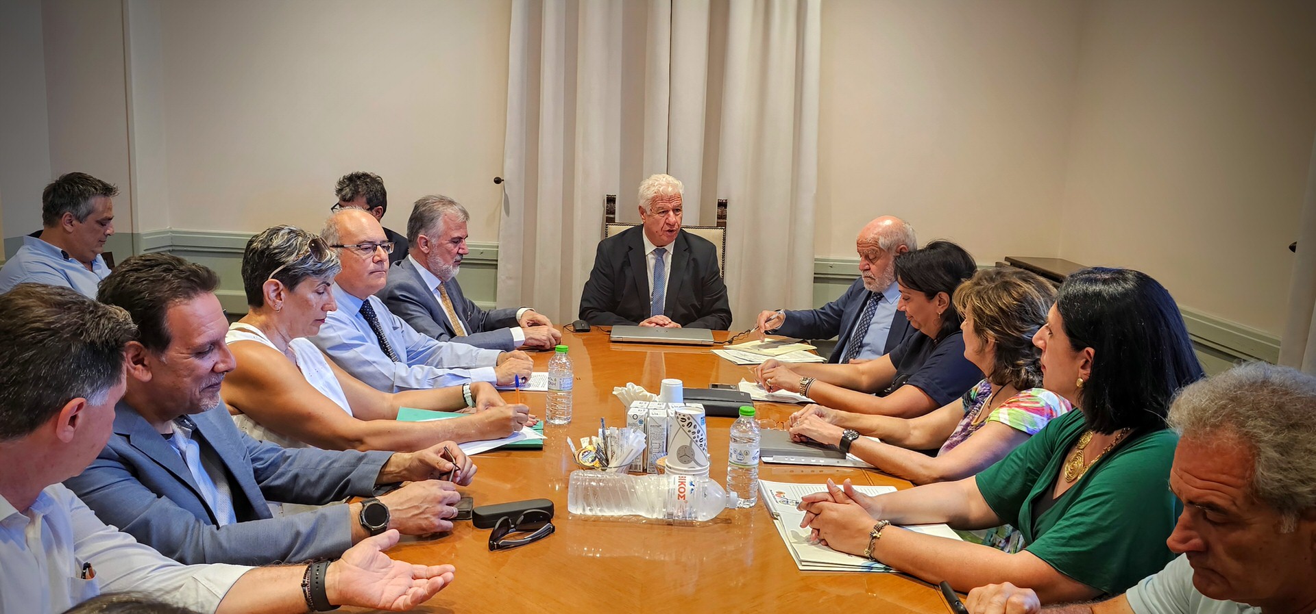 Σύσκεψη στην Περιφέρεια Ιονίων Νήσων με τον Ο.ΦΥ.ΠΕ.ΚΑ. με θέμα το περιβάλλον και τη βιώσιμη ανάπτυξη