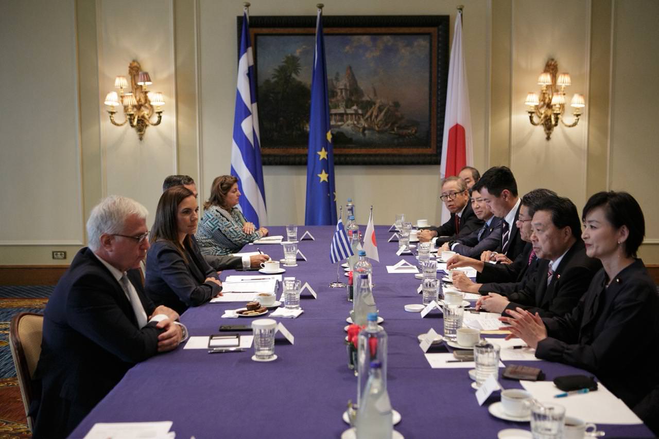 Συνάντηση Υπ. Τουρισμού με αντιπροσωπεία Ιαπώνων βουλευτών για ενίσχυση της διμερούς συνεργασίας