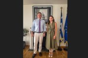 Συνάντηση της Όλγας Κεφαλογιάννη με τον πρόεδρο του ΞΕΕ