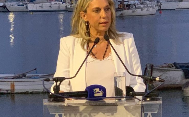 Η Υφυπουργός Τουρισμού Άννα Καραμανλή στο 4ο Γαστρονομικό Φεστιβάλ του Δήμου Πειραιά