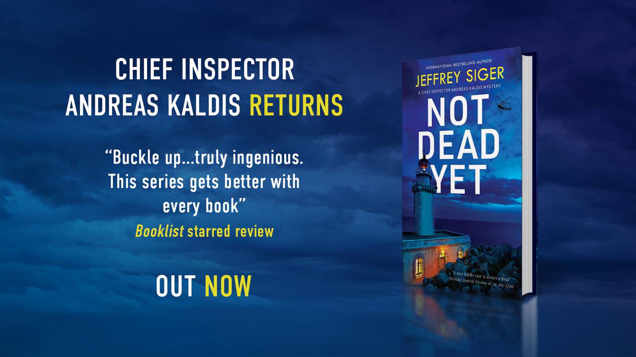 Exclusive interview with bestselling author Jeffrey Siger before the presentation of his new book in Athens!