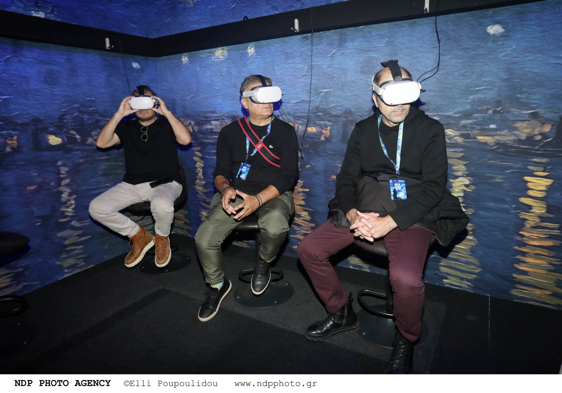 Η έκθεση Van Gogh: The Immersive Experience άνοιξε τις πόρτες της στο Ολυμπιακό Κέντρο Γουδί εντυπωσιάζοντας τους επισκέπτες !