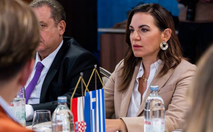  Διμερής συνάντηση της Υπουργού Τουρισμού με τον Κροάτη ομόλογό της για την ενίσχυση στρατηγικής συνεργασίας στον τουρισμό