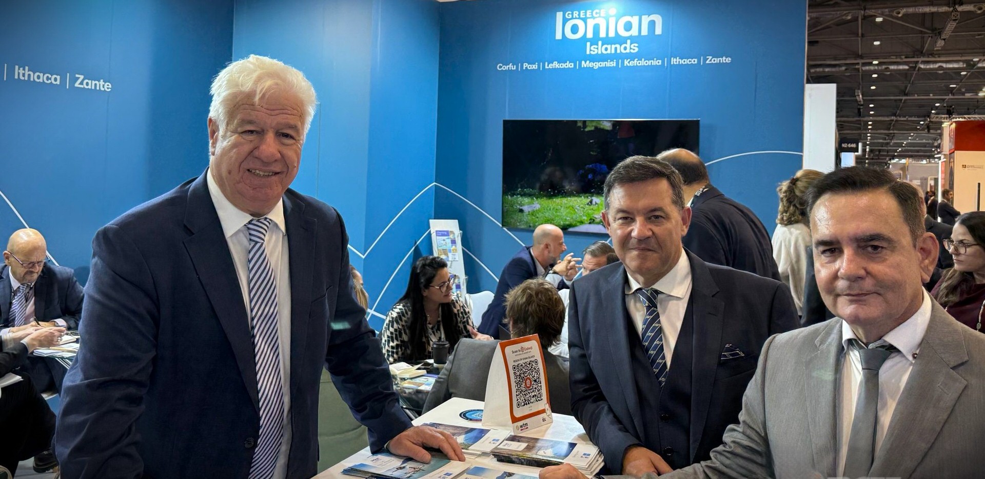 Αυτόνομη, δυναμική και εξωστρεφής η παρουσία της Περιφέρειας Ιονίων Νήσων στη World Travel Market 2025 στο Λονδίνο