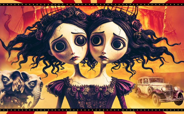 Οι "Evelyn Evelyn" έρχονται στο Θέατρο 104: Το σκοτεινό καμπαρέ που έγινε θρύλος τώρα επί σκηνής