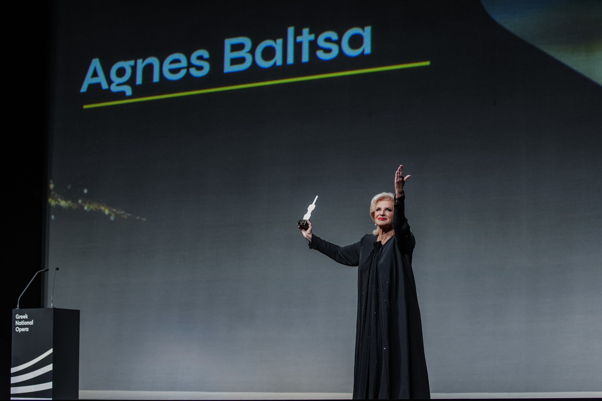 Τα Διεθνή Βραβεία Όπερας δόθηκαν στην ΕΛΣ - Βραβείο συνολικής προσφοράς στην Αγνή Μπάλτσα