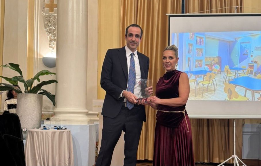 Γρηγόρης Δημητριάδης: Τιμήθηκε από τον Σύλλογο για παιδιά με καρκίνο «Η Πίστη» για τη συνεισφορά του