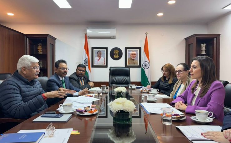  Στο Νέο Δελχί η Όλγα Κεφαλογιάννη με αφορμή την ιστορική πρώτη απευθείας αεροπορική σύνδεση της Ινδίας με την Ελλάδα