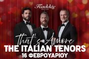 The Italian Tenors: Στις 16 Φεβρουαρίου στο Θέατρο Παλλάς