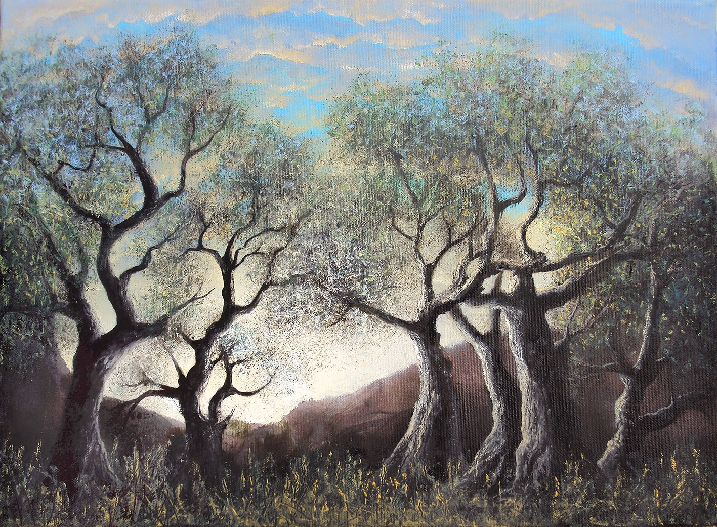 Έκθεσης ζωγραφικής του DAVID W. KANEEN στην γκαλερί του Αγγέλων Βήμα