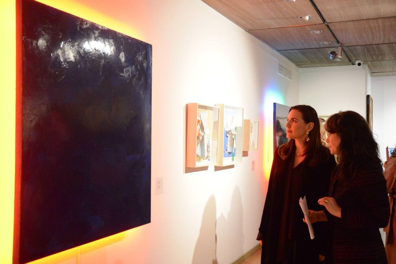  Η Υπουργός Τουρισμού Όλγα Κεφαλογιάννη εγκαινίασε την έκθεση "Stephen Antonakos: Υστερόγραφα Χρόνου και Χώρου”