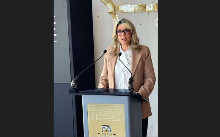 Η Υφυπουργός Τουρισμού Άννα Καραμανλή στην εκδήλωση του "Messinia Challenge"