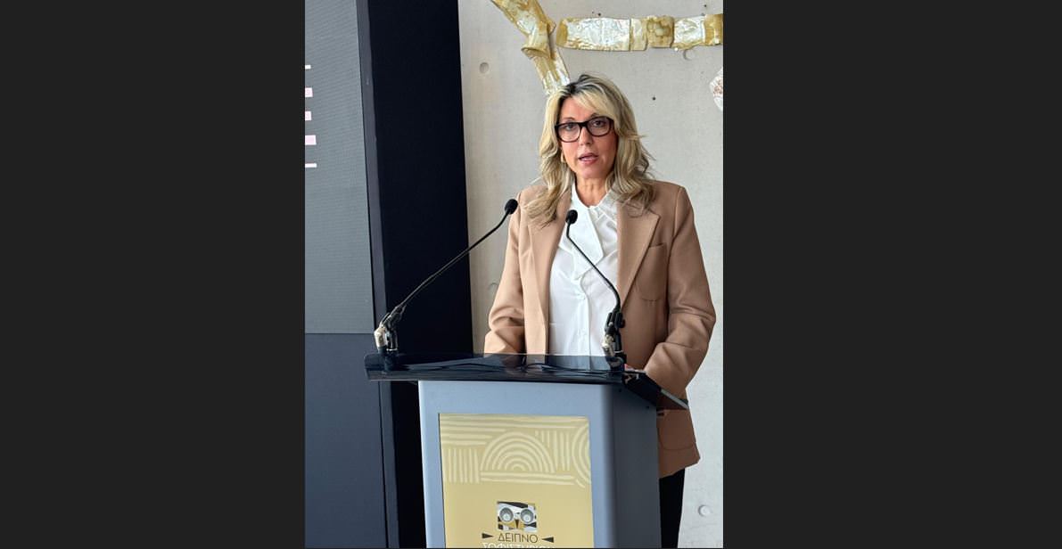 Η Υφυπουργός Τουρισμού Άννα Καραμανλή στην εκδήλωση του "Messinia Challenge"