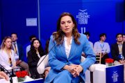 Η υπουργός Τουρισμού Όλγα Κεφαλογιάννη στο 11ο Οικονομικό Φόρουμ των Δελφών