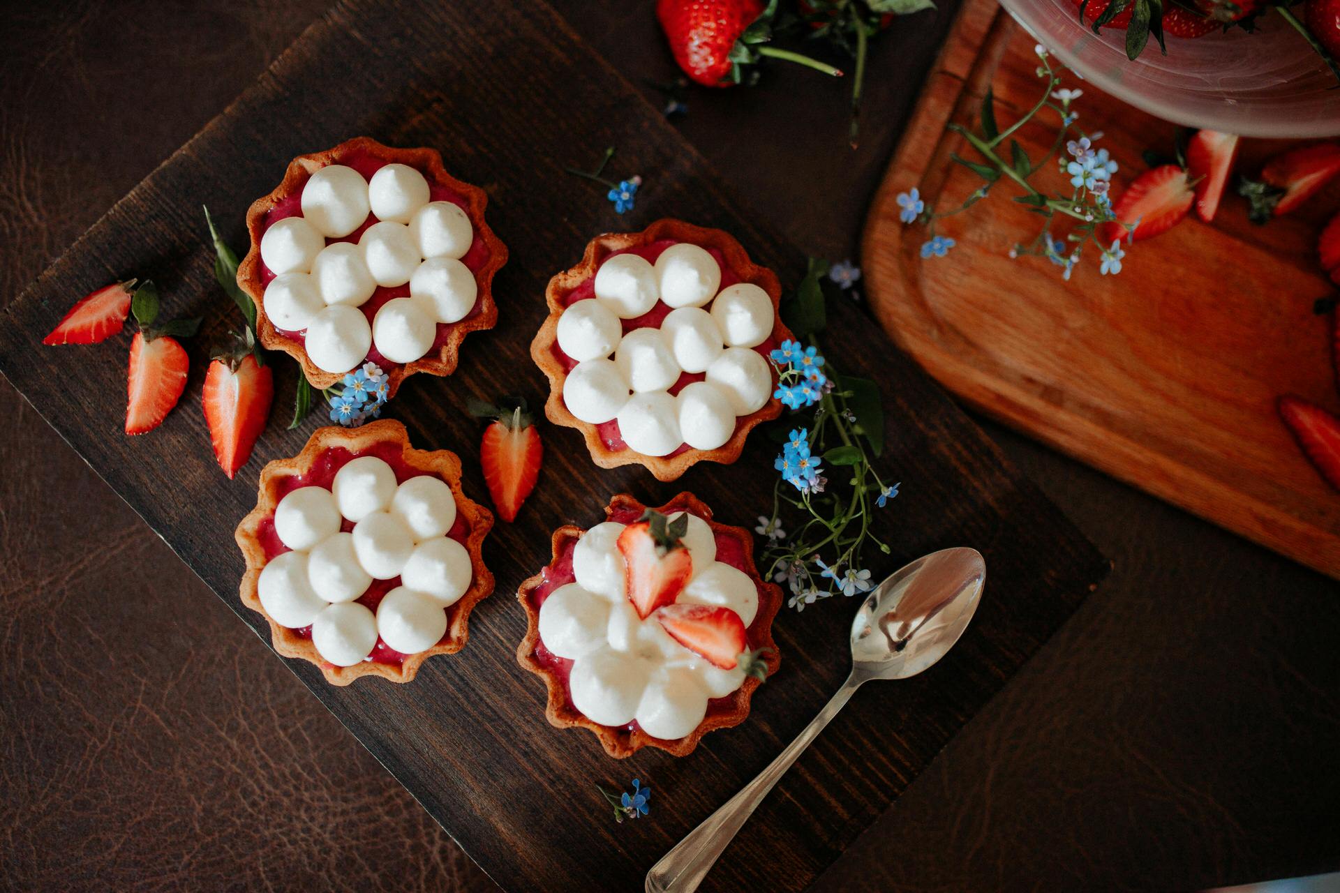 Συνταγή για τάρτα φράουλας σε 15 λεπτά!