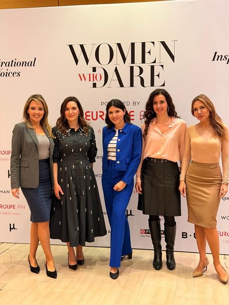  Η Υπουργός Τουρισμού και Πρόεδρος του ΚΕΜΕΦΙ στην εκδήλωση "Women Who Dare: Inspirational Voices"