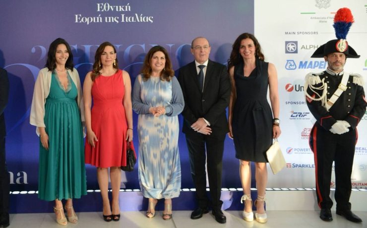 Η Υπουργός Τουρισμού Όλγα Κεφαλογιάννη στον εορτασμό των 80 χρόνων Ιταλικής Δημοκρατίας