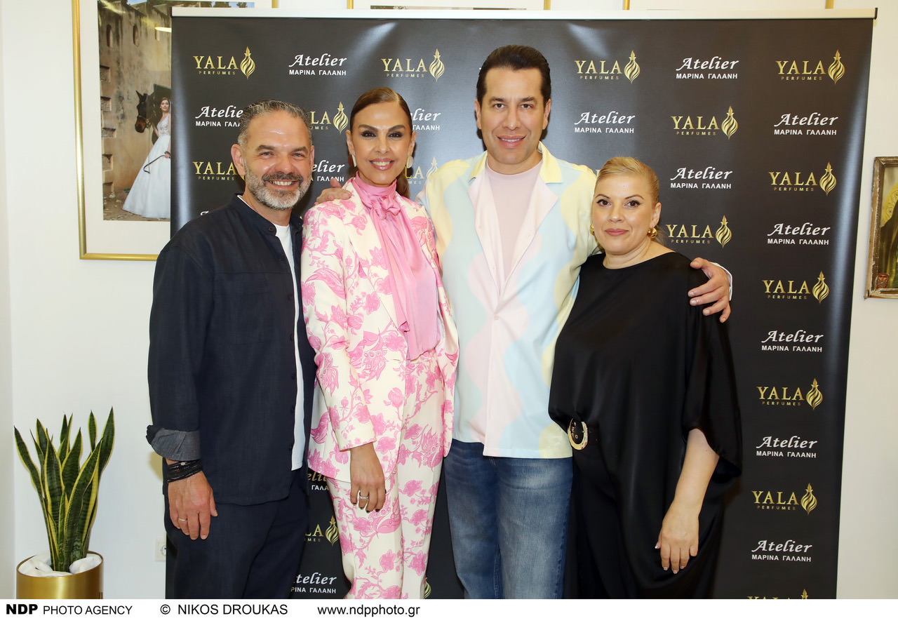 YALA Perfumes : Ένα ξεχωριστό Grand Opening Event εντός του γνωστού “Atelier Marina Galani” !
