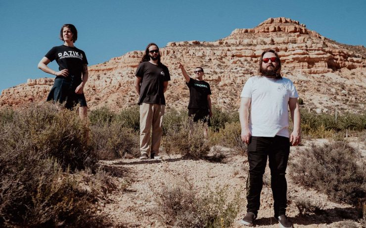 Οι Νορβηγοί desert / stoner rockers SLOMOSA για πρώτη φορά ζωντανά στην Αθήνα