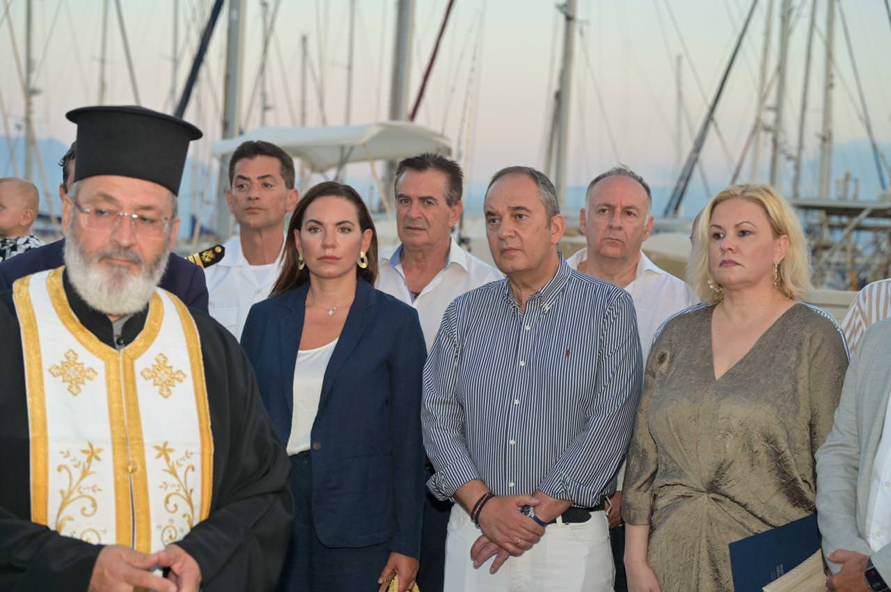 Η Υπουργός Τουρισμού Όλγα Κεφαλογιάννη εγκαινίασε την αναβαθμισμένη Μαρίνα Αγίου Νικολάου