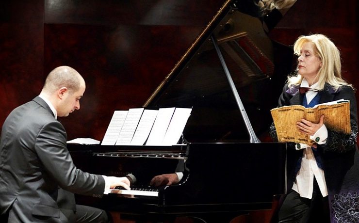 «Anna Magdalena Bach» με τη Μάγδα Μαυρογιάννη και τον Κάρολο Ζουγανέλη στο Μέγαρο Μουσικής